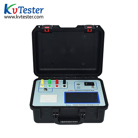 Capacitance and inductance tester
